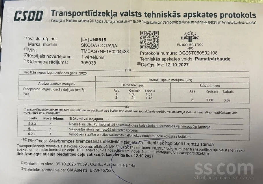 Skoda Octavia 2014 photo 4