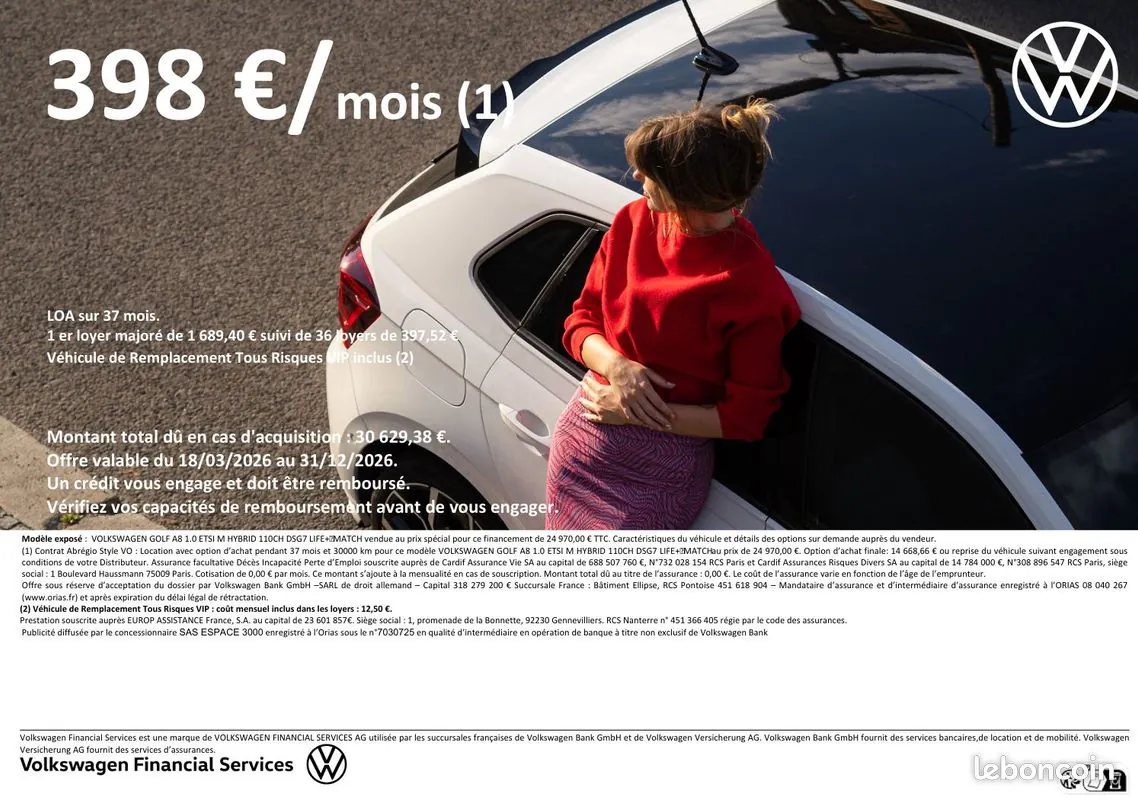 Volkswagen Golf 2024 photo 2