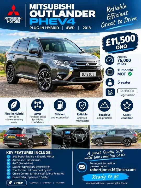 Mitsubishi Outlander 2018 photo 4