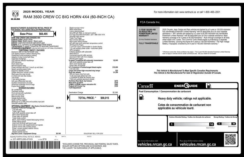 Ram 3500 2025 photo 3