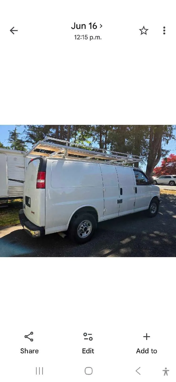 GMC Savana 2016 photo 2