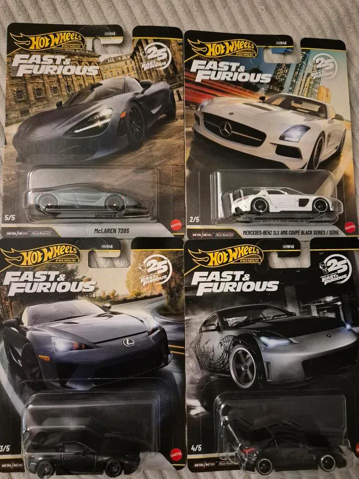 Hot Wheels Fast&Furious 4 Autos