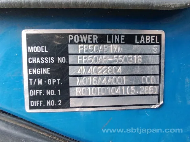 Mitsubishi Kg-Fb50Ab 2000 photo 3