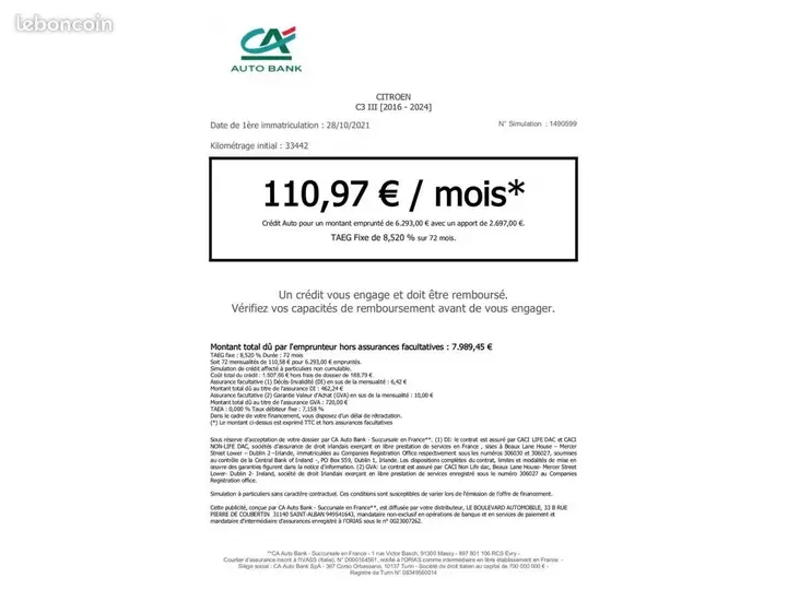 Citroen C3 2021 photo 2