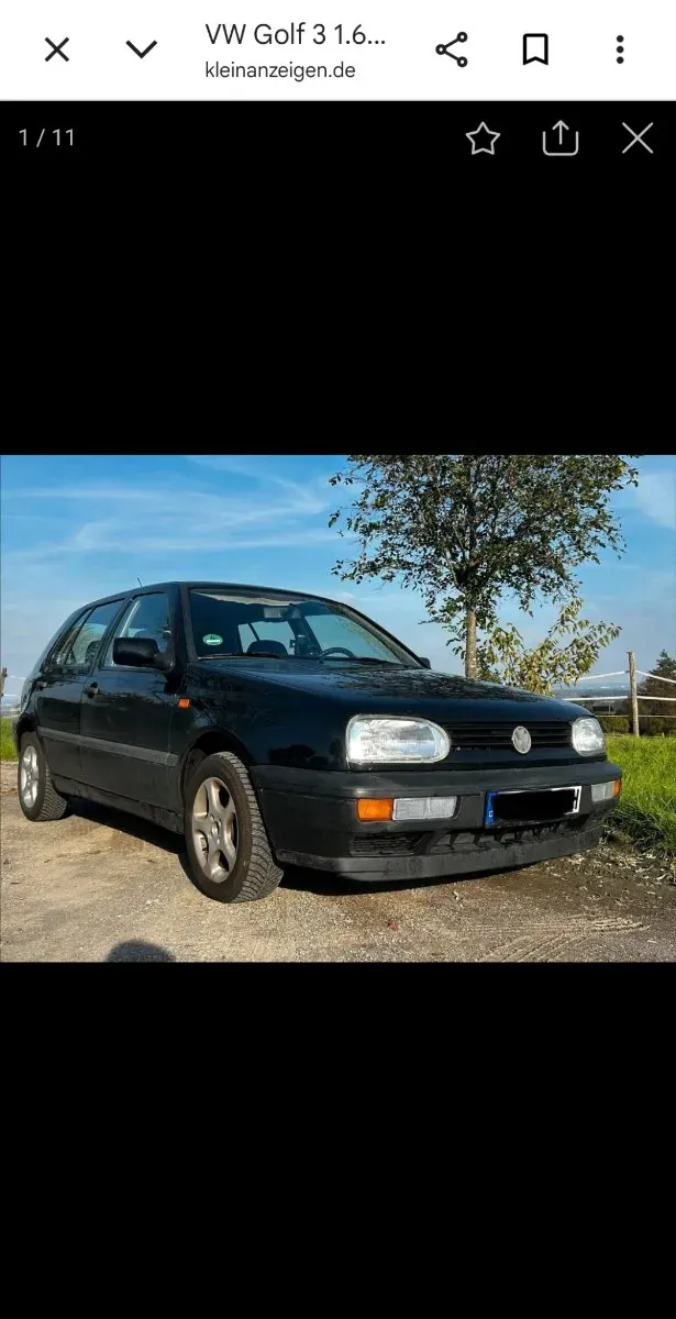 Volkswagen Golf 1993 photo 2