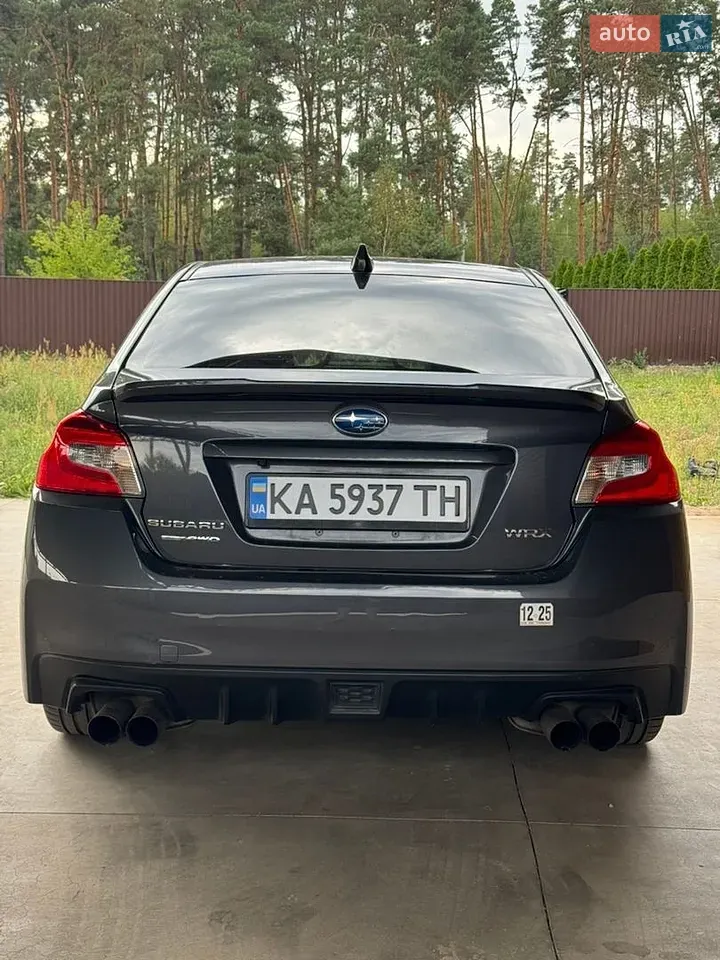 Subaru Wrx 2020 photo 3
