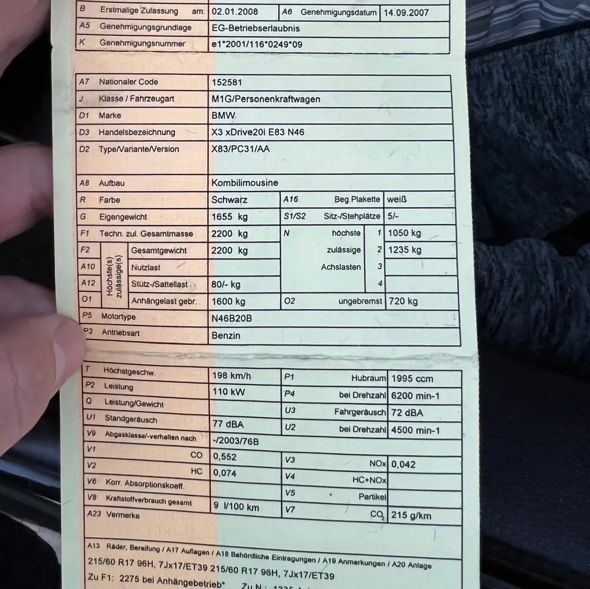 BMW X3 2008 photo 3