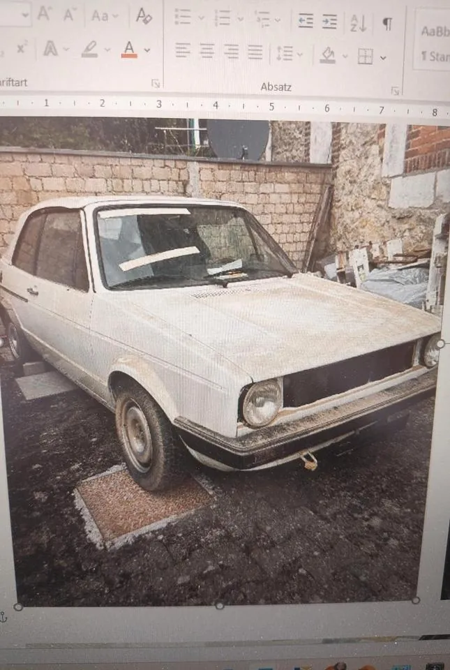 Volkswagen Golf 1 Cabrio