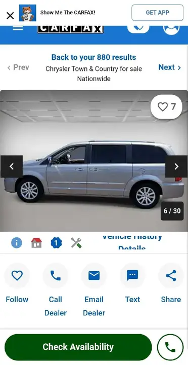 Chrysler Town & Country 2016 photo 2