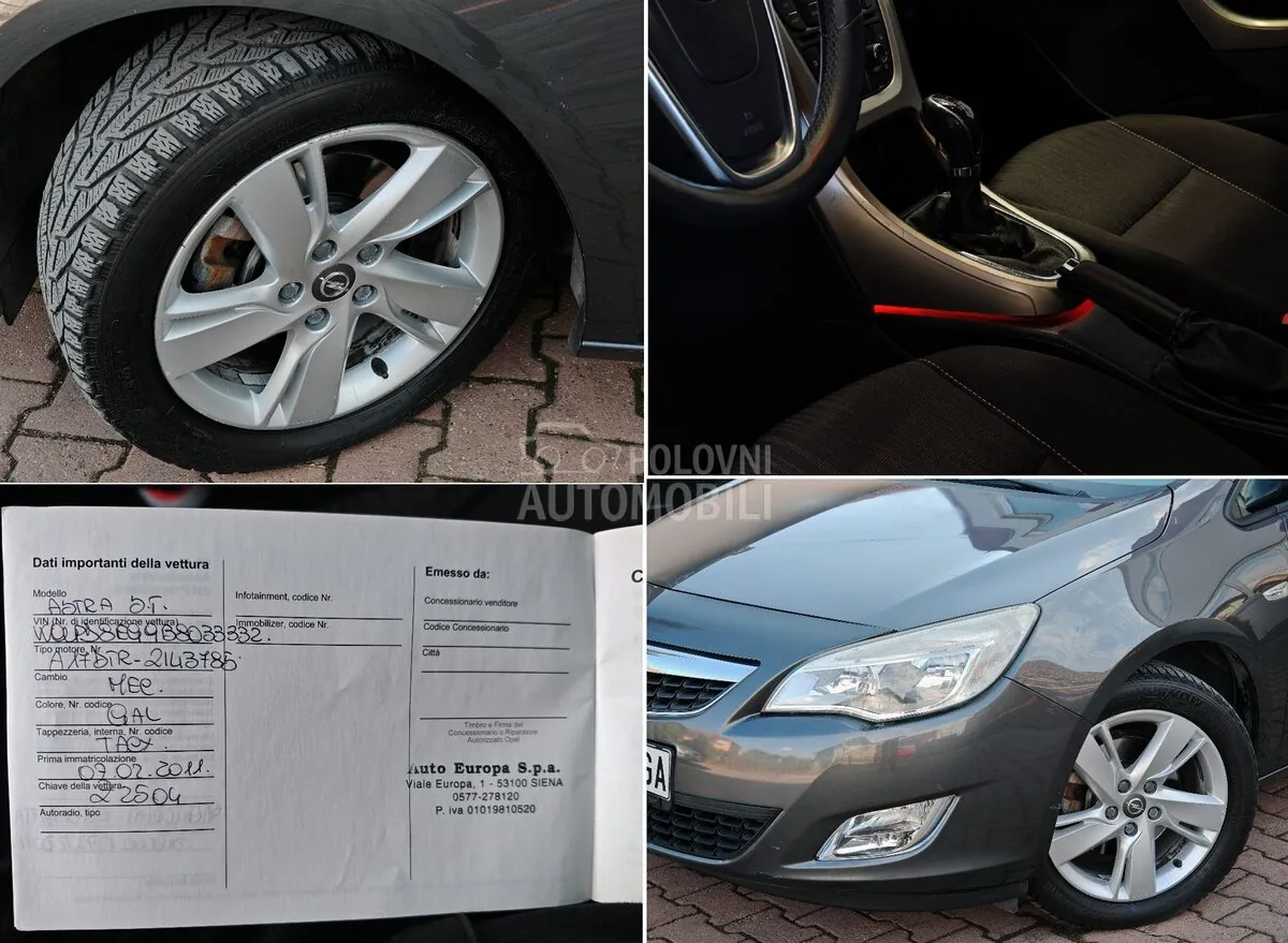 Opel Astra J 2011 photo 3