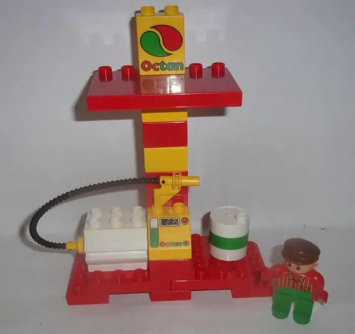 Lego Duplo Autos Eisenbahn Tankstelle