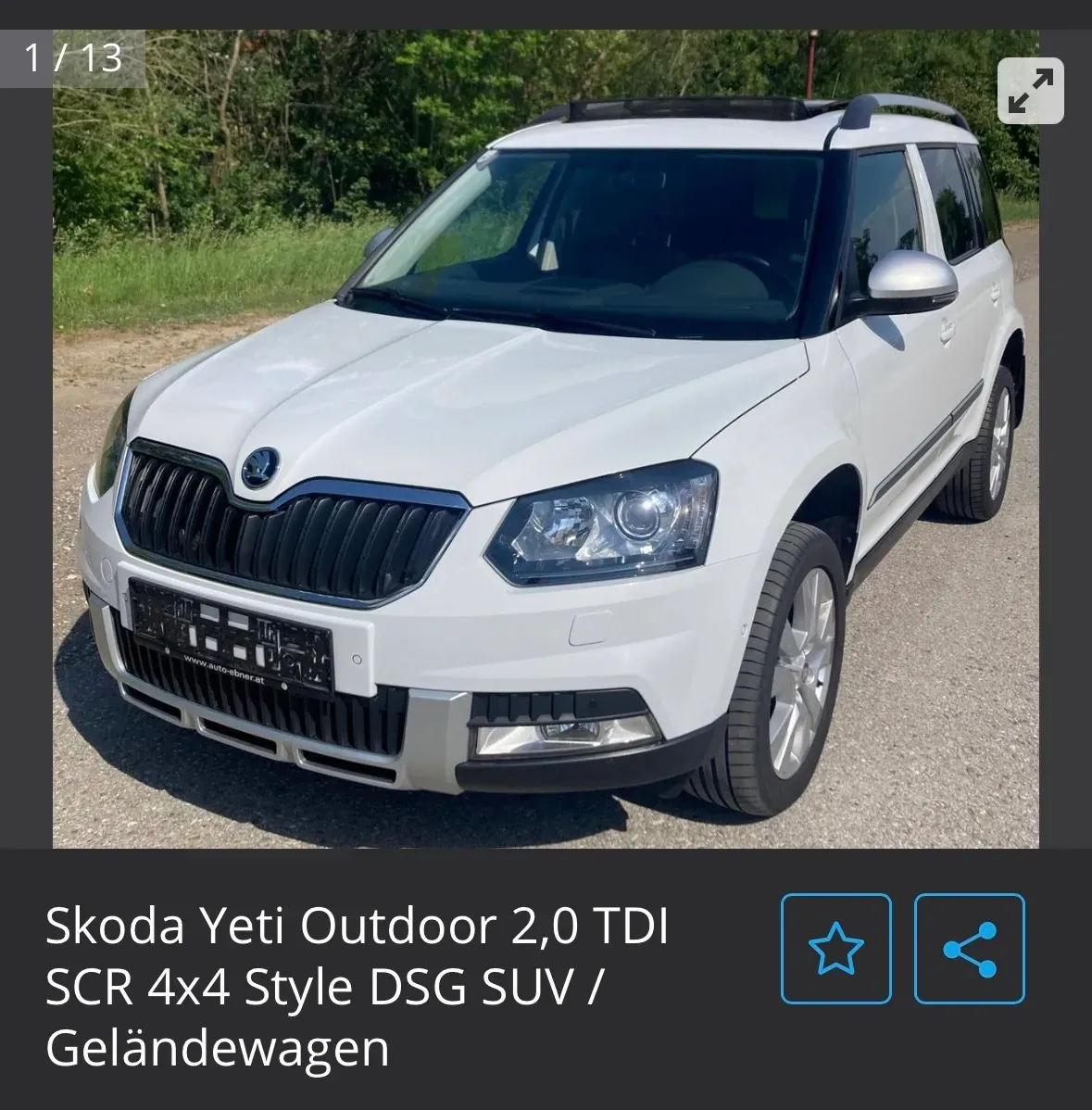 Skoda Yeti