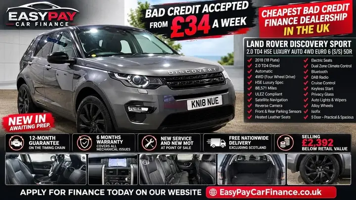 Land Rover Discovery Sport 2018 photo 2