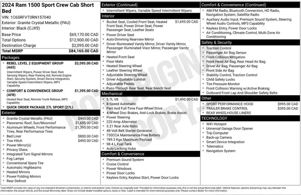Ram 1500 2024 photo 2
