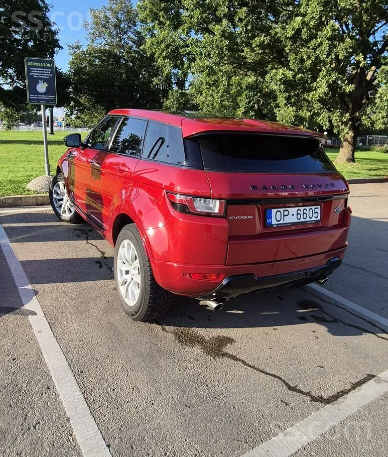 Land Rover Range Rover Evoque 2016 photo 3
