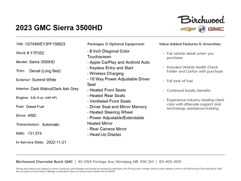 GMC Sierra 3500Hd 2023 photo 2