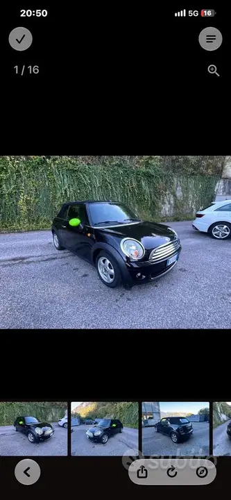 Mini Cooper Cabrio
