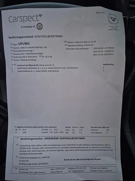 Saab 9-3 2004 photo 5