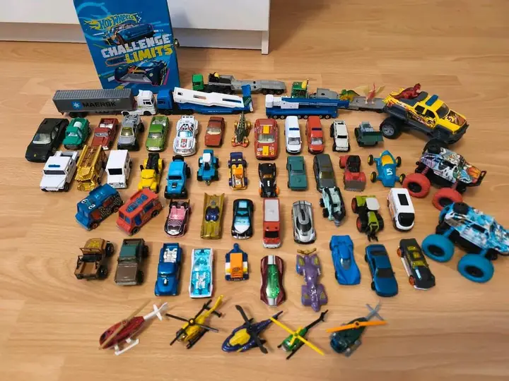 Hot Wheels Matchbox Siku Autos Und Metalldose
