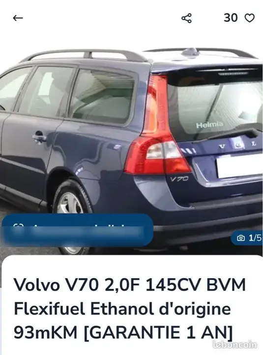 Volvo V70 2008 photo 4