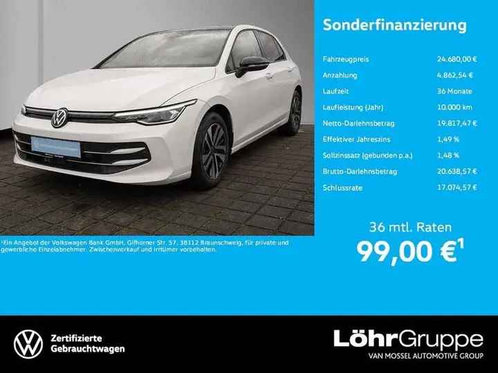 Volkswagen Golf Viii