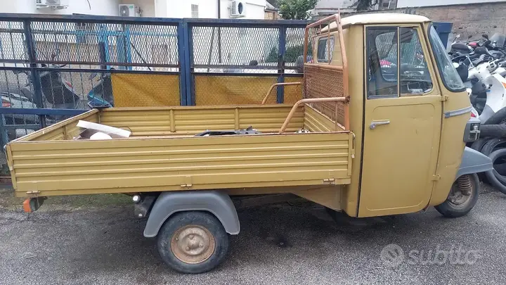 Piaggio Ape 601 1960 photo 2