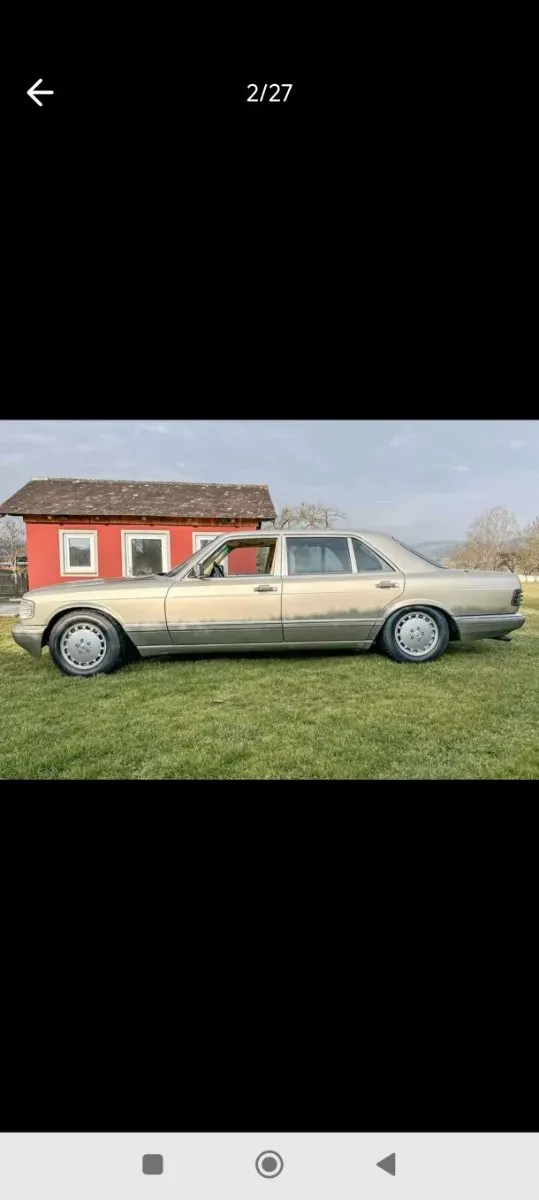 Mercedes-Benz S-Class 1987 photo 3