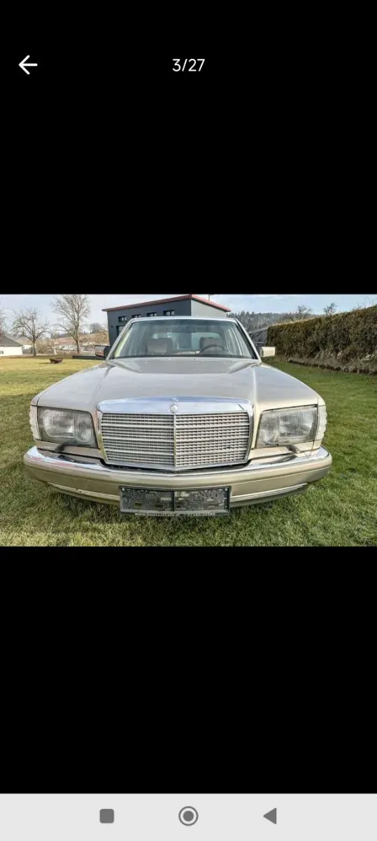 Mercedes-Benz S-Class 1987 photo 2
