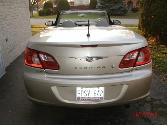Chrysler Sebring 2008 photo 4