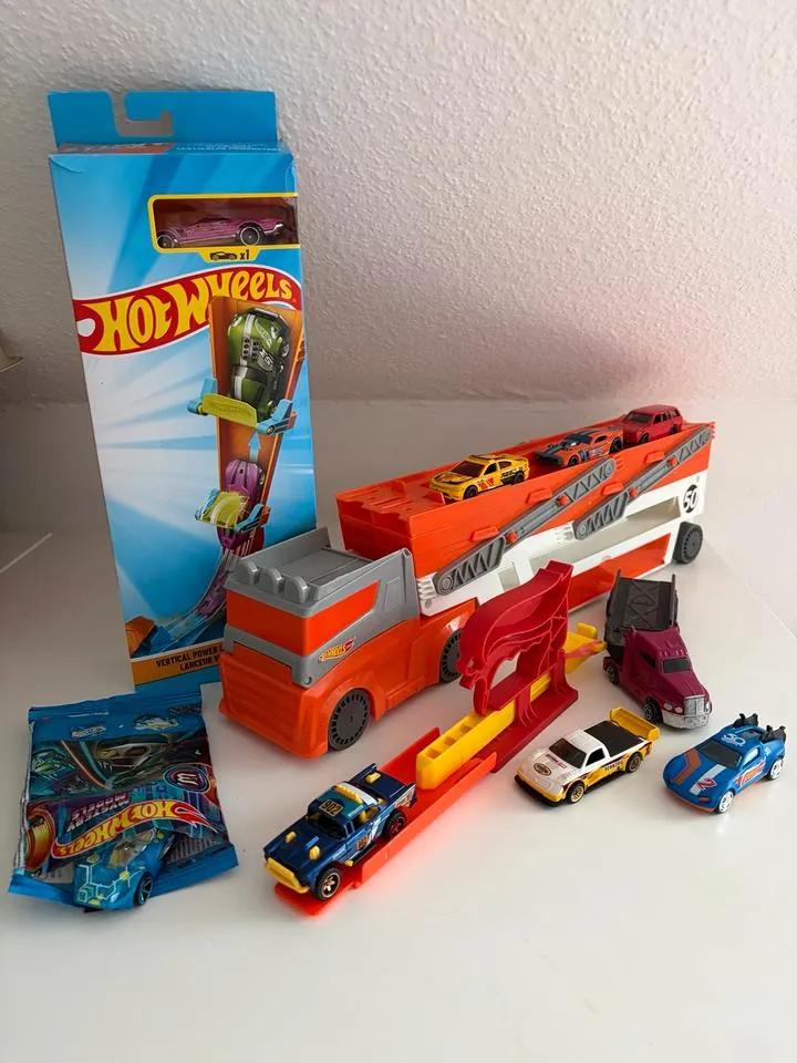 Hot Wheels Hot Wheels Autos, Transporter, Startbahn