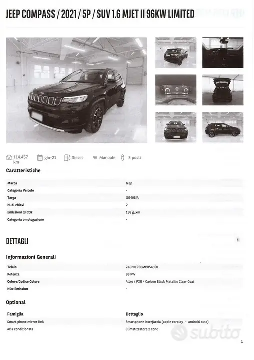 Jeep Compass 2021 photo 2