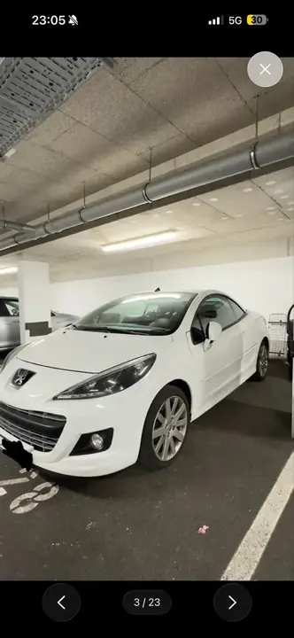 Peugeot 207 Cc Cabrio 2011 photo 3