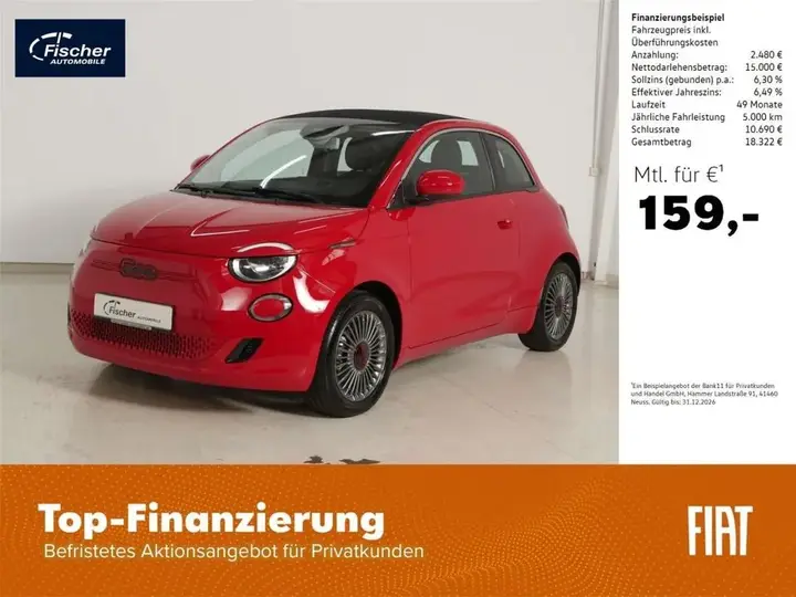 Fiat 500E Cabrio