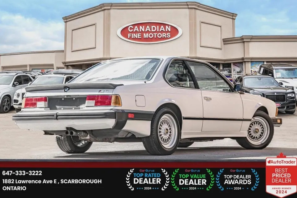 BMW 6 Series 1987 photo 5
