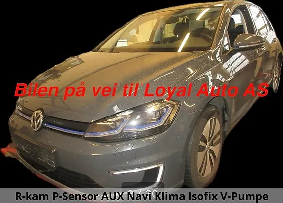 Volkswagen E-Golf Vii