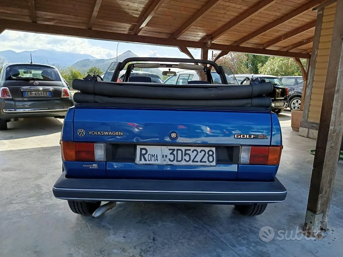 Volkswagen Golf Cabriolet 1991 photo 5