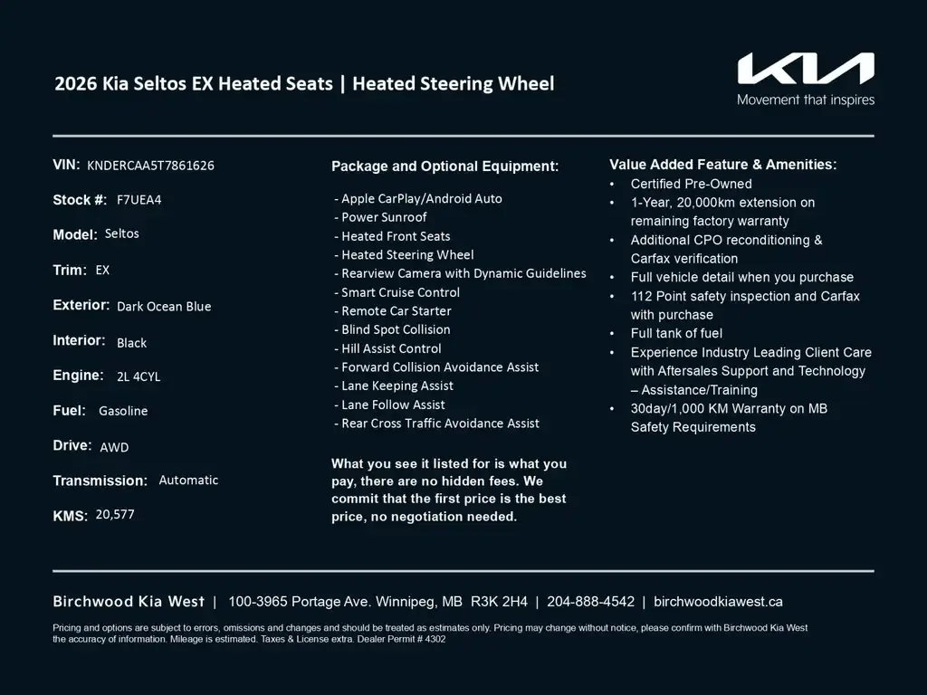 Kia Seltos 2026 photo 2