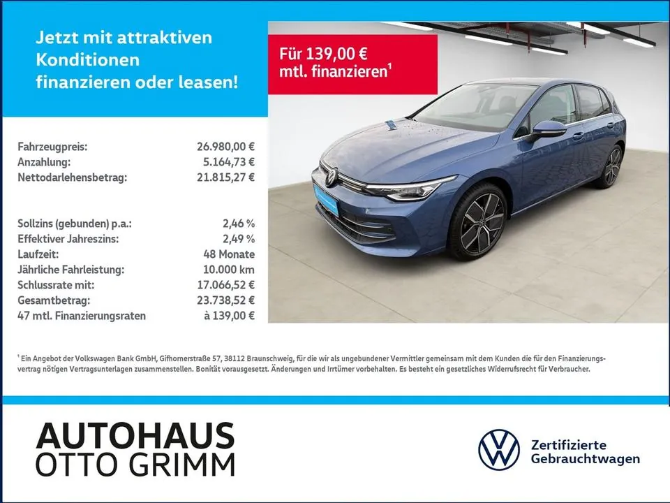 Volkswagen Golf Viii