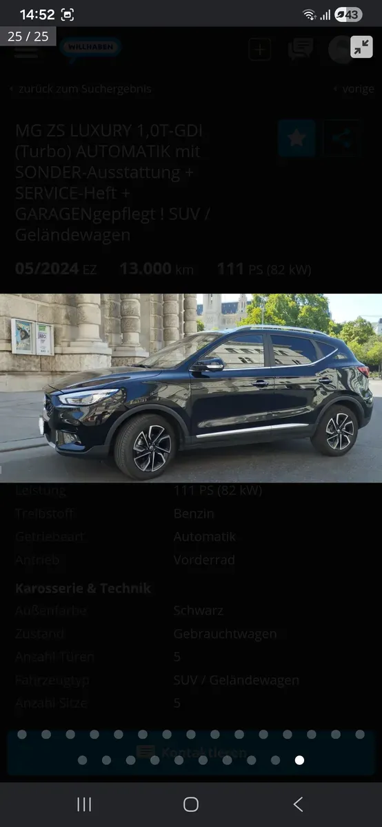 MG Zs 2024 photo 2