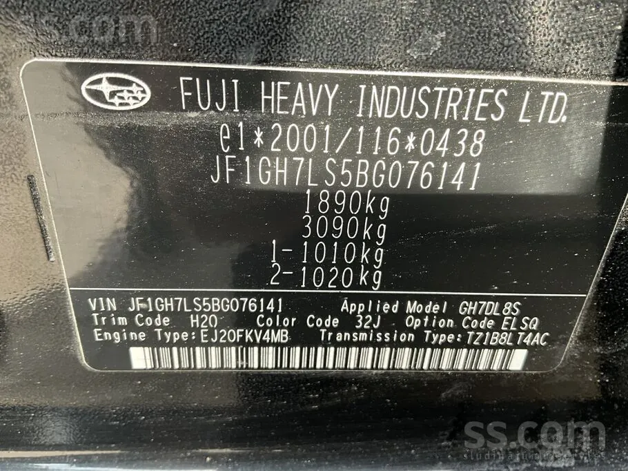 Subaru Impreza 2011 photo 5