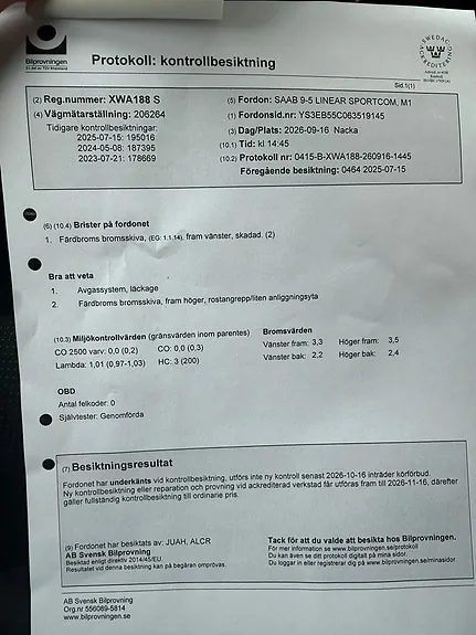 Saab 9-5 2006 photo 5