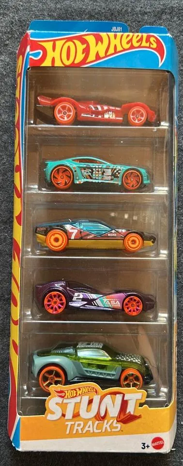 Hot Wheels Stunt Tracks 5 Autos