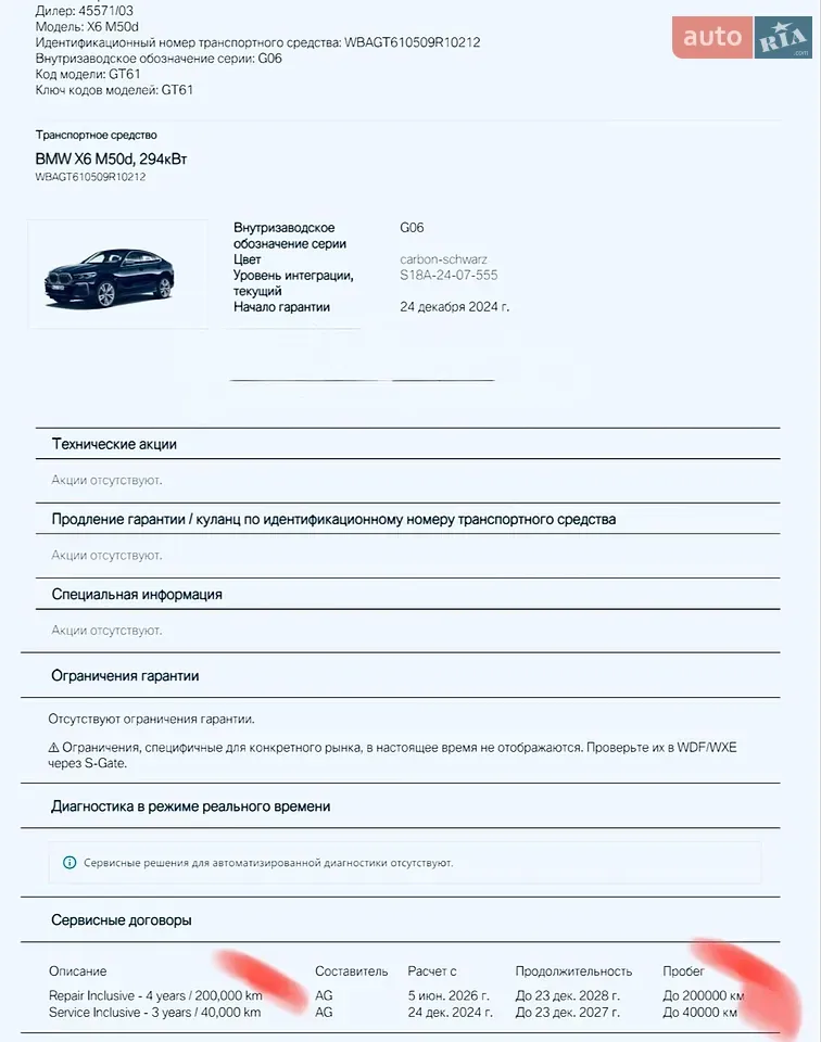 BMW X6 2023 photo 3
