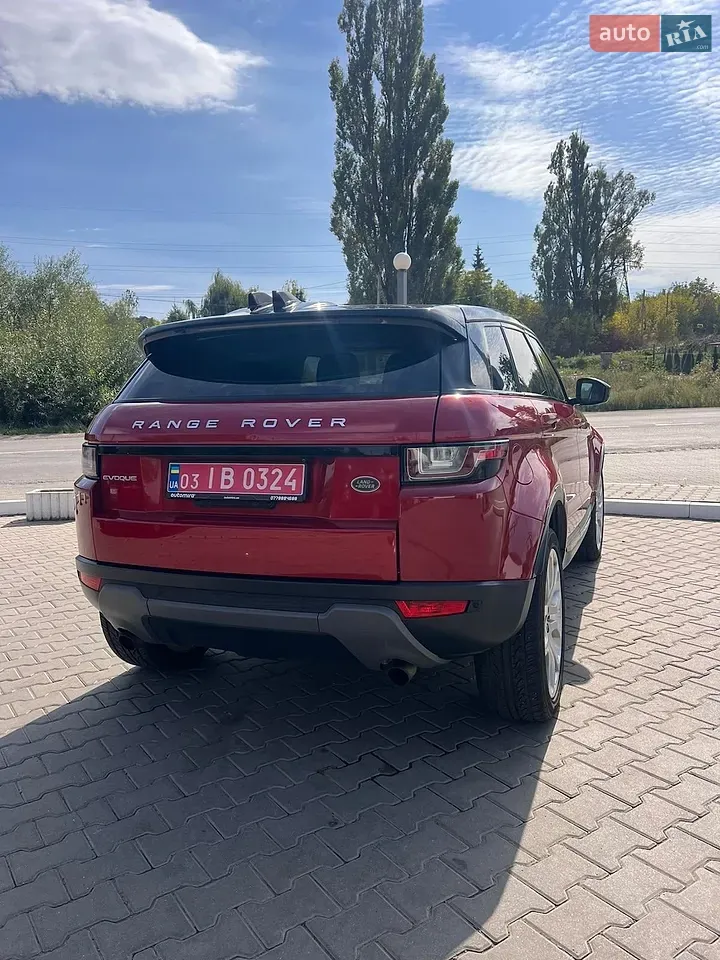 Land Rover Range Rover Evoque 2016 photo 5