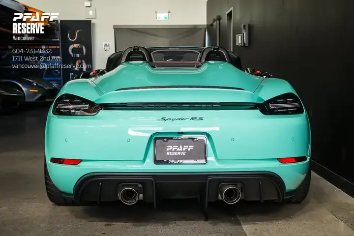 Porsche 718 Spyder 2024 photo 4