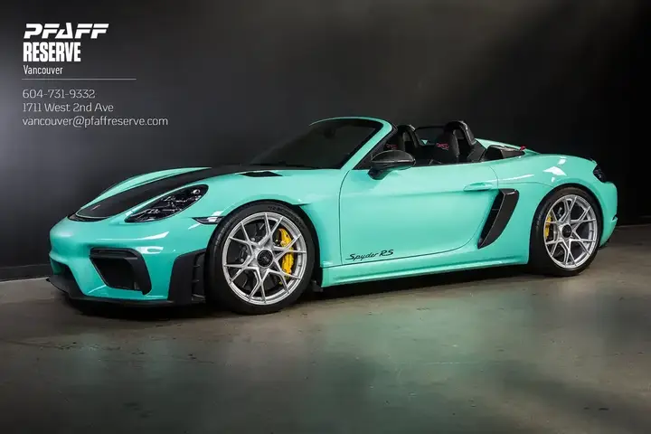 Porsche 718 Spyder 2024 photo 2