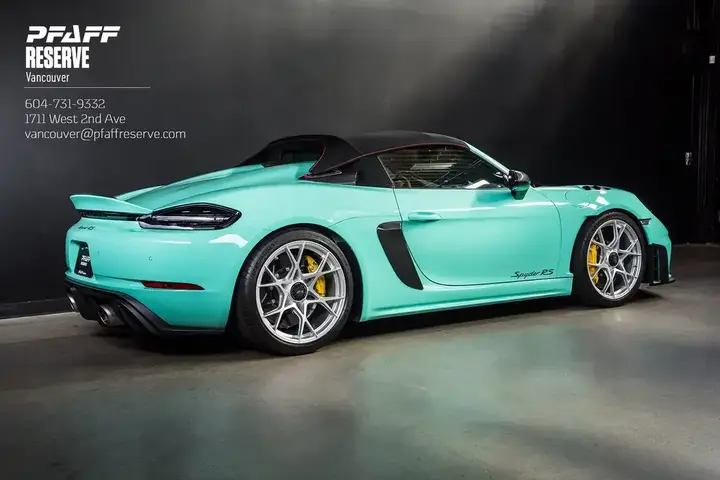 Porsche 718 Spyder 2024 photo 5