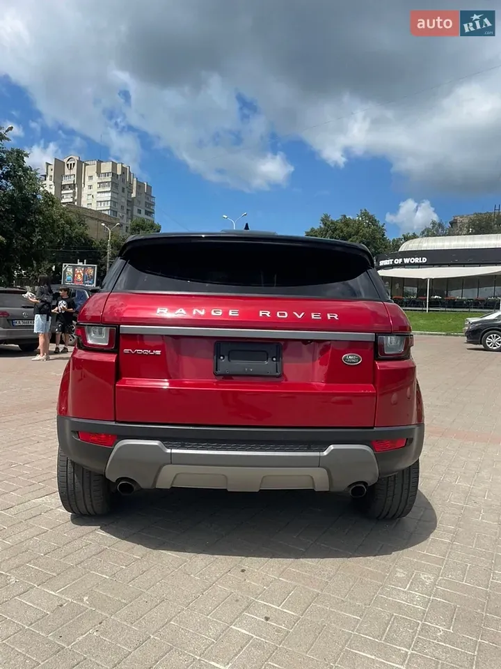 Land Rover Range Rover Evoque 2018 photo 5