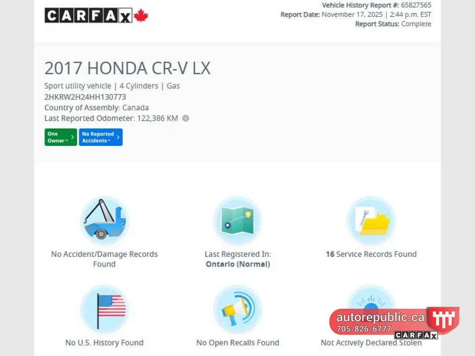 Honda Cr-V 2017 photo 5