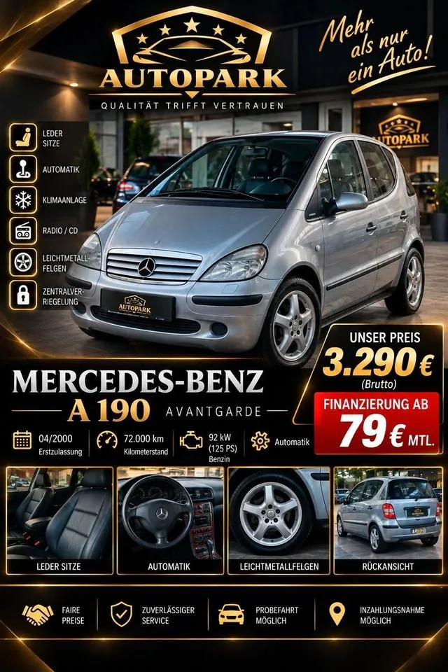 Mercedes-Benz A 190 Avantgarde